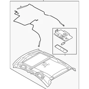 Headliner - Mazda (BN8L-68-030M-30)