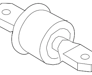 Trailing Arm Bushing - Mazda (C2Y6-28-46X)