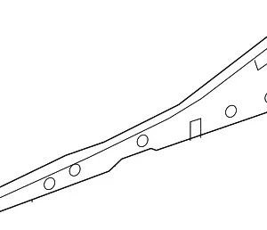 Apron Reinforced - Mazda (TK48-53-28X)
