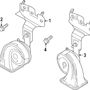 High Note Horn - Mazda (DN4J-66-78YC)