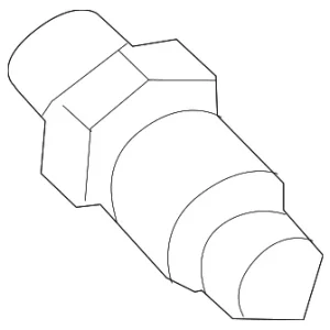 Caliper Assembly Bleeder Screw - Mazda (GML8-33-691)