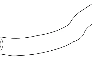 Hose - Mazda (L3K9-13-754C)