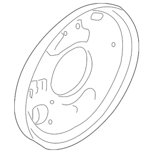 Backing Plate - Mazda (ZZC1-26-280)