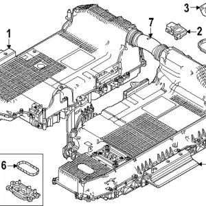 Battery Cover - Mazda (KBB4-30-2KXA)