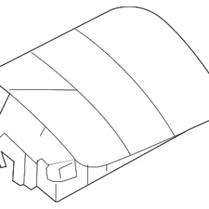 Passenger Air Bag - Mazda (BBM4-57-K50B)