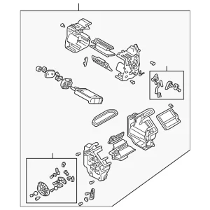 Heater Assembly - Mazda (BJ0F-61-130F)