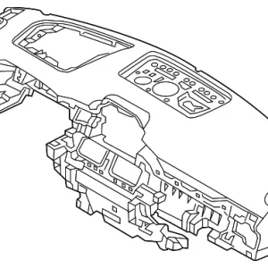 Instrument Panel - Mazda (KB7W-60-330E-02)