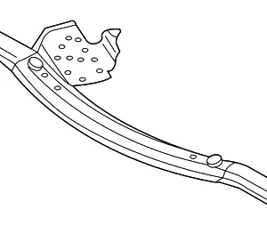 Front Cross-Member - Mazda (C235-56-E10G)
