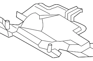 Under Cover - Mazda (KB7W-64-520)