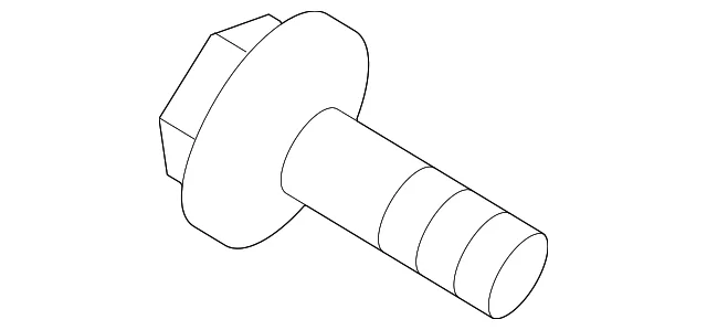 Mount Bracket Lower Bolt - Mazda (9XG0-73-759L)