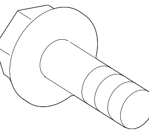 Weatherstrip Screw - Mazda (F153-69-9W6A)