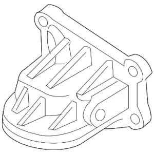 Oil Filter Housing - Mazda (1F20-14-310D)