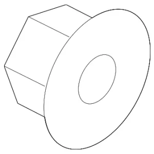 Manifold Nut - Mazda (9XG0-36-621M)