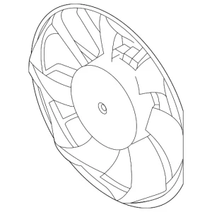 Fan Blade - Mazda (SH9H-15-140)