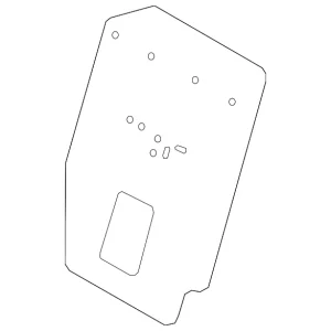 Seat Back Panel - Mazda (TK48-88-2E0)