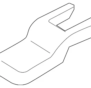 Ft End Track Cover - Mazda (BBM2-57-044-02)