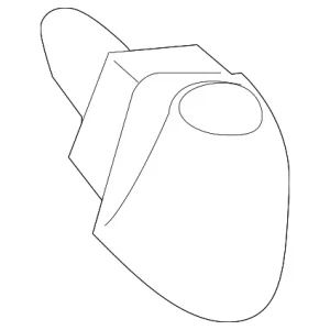 Washer Nozzle - Mazda (ZZCA-67-490)
