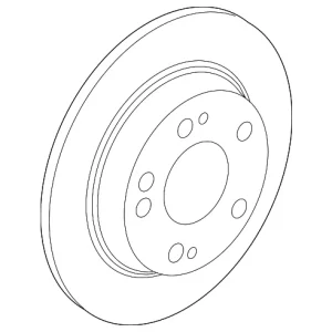 Disc Brake Rotor - Mazda (BDTS-26-251)