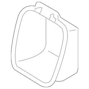 Retractor Cover - Mazda (NE51-57-988B)