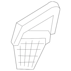 Hinge Cover - Mazda (GAAA-88-2A4-02)