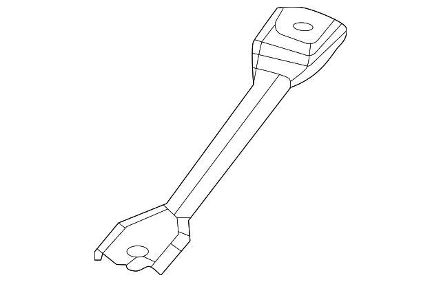 Suspension Sub-Frame Cross-Member Brace - Mazda (VC67-34-H24)