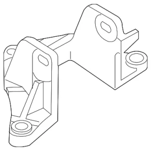 Automatic Transmission Mount Bracket - Mazda (GP9A-39-081)