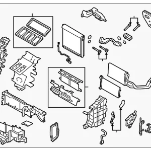 AC & Heater Assembly - Mazda (TK80-61-130B)