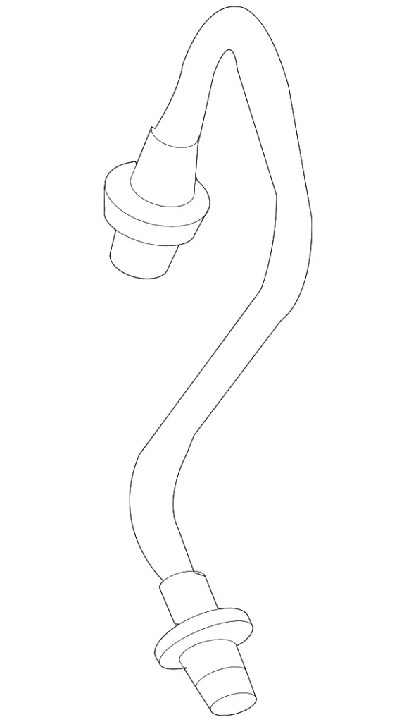 Brake Hose - Mazda (BP4K-43-980F)