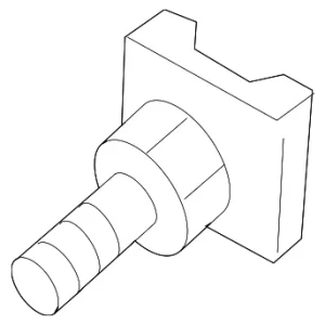 Switch Clip - Mazda (GJ6A-56-832D)