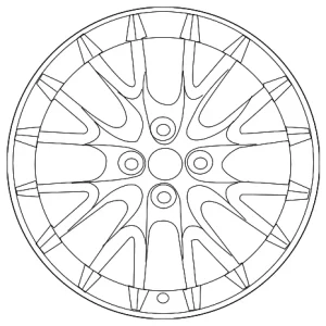 Center Cap - Mazda (DT91-37-190)