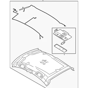 Headliner - Mazda (BN8F-68-030S-77)