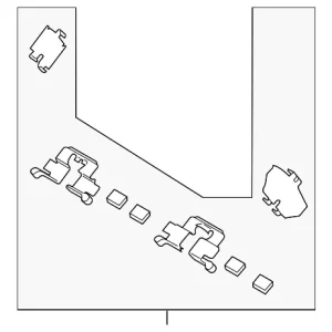 Hardware Kit - Mazda (TKY8-26-49ZB)