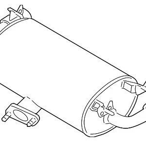 Muffler - Mazda (LFM6-40-100)