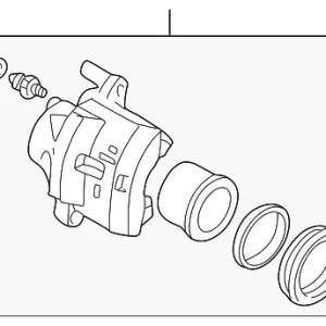 Caliper - Mazda (GD7E-33-61X)