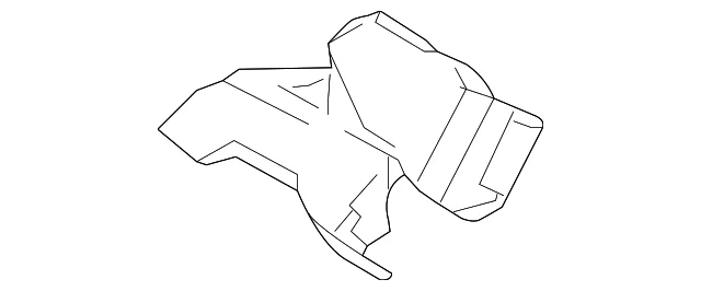Heater Duct - Mazda (BBM4-61-158A)