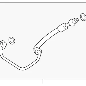 A/C Refrigerant Discharge Hose - Mazda (NG7L-61-461)