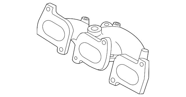 Exhaust Manifold - Mazda (CY01-13-451A)