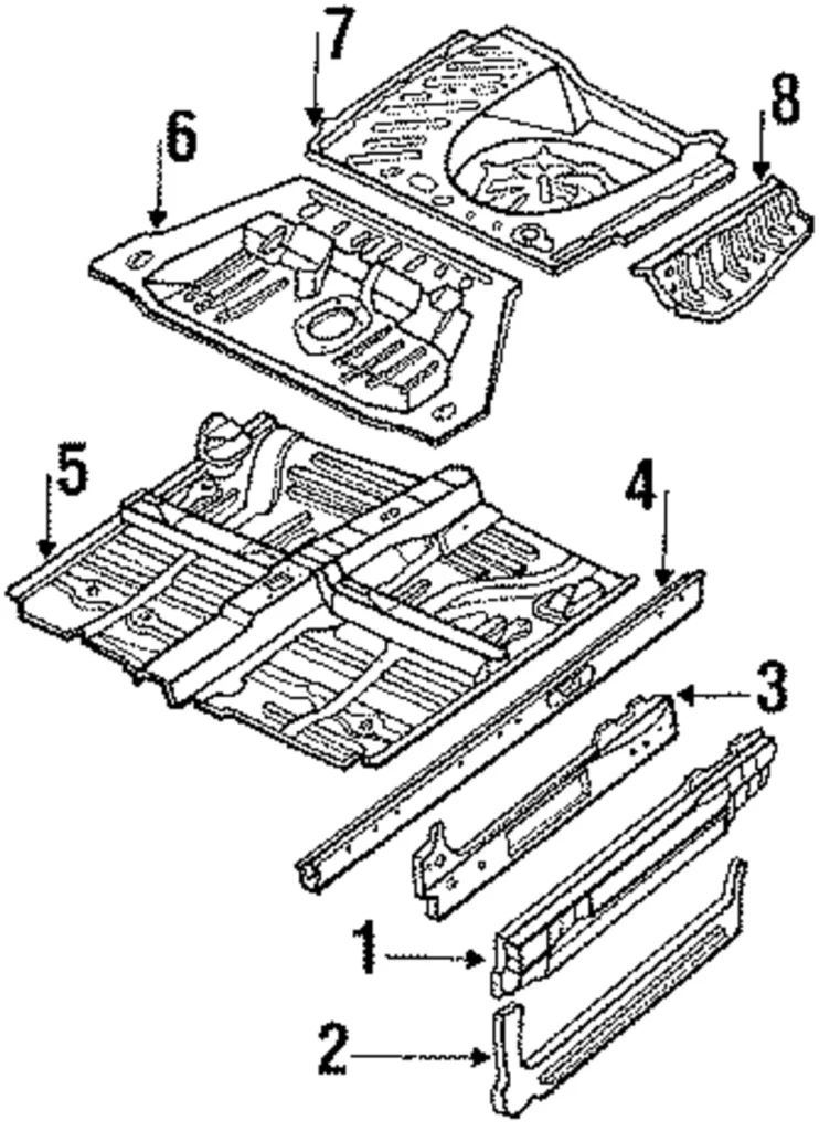 Outer Panel - Mazda (GJY7-70-270A)