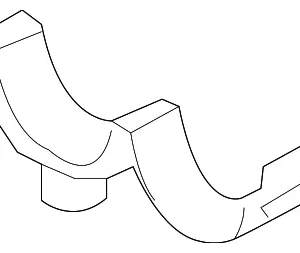 Intake Hose Clip - Mazda (LF9H-13-243)