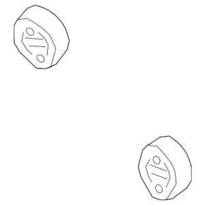 Converter & Pipe Insulator - Mazda (PE70-40-061)
