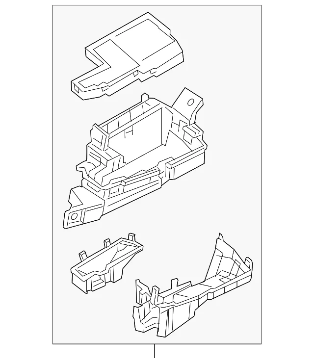 Fuse & Relay Box - Mazda (TK48-66-760)