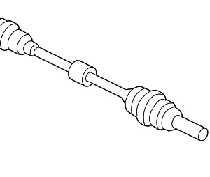 Axle Assembly - Mazda (GP43-25-50XA)