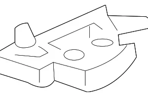 Convertible Top Latch - Mazda (N243-R1-3A0)