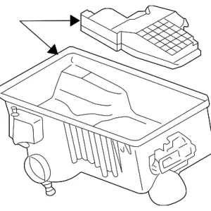 Air Cleaner Body - Mazda (L3BT-13-Z02)
