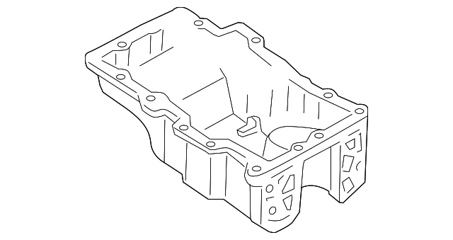Oil Pan - Mazda (ZZC6-10-400)