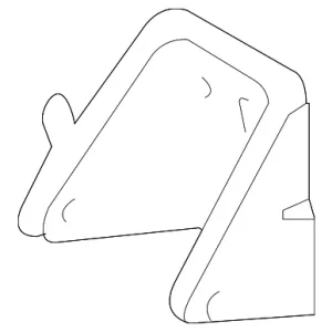 Mount Bracket - Mazda (ZZD0-39-021)