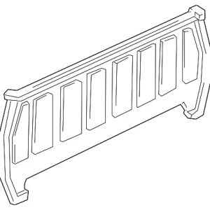 Back Panel - Mazda (ZZM1-53-661)
