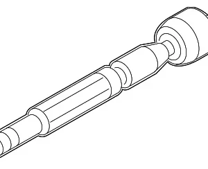Inner Tie Rod - Mazda (TD11-32-240A)