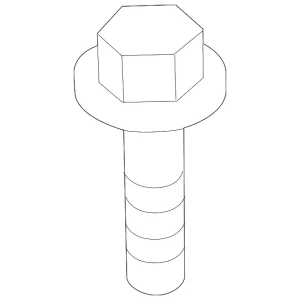 Support Bracket Bolt - Mazda (9946-30-820)