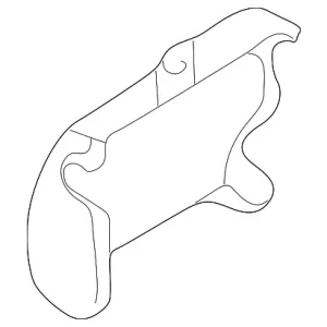 Lock Assembly Protector - Mazda (BC1M-56-823A)